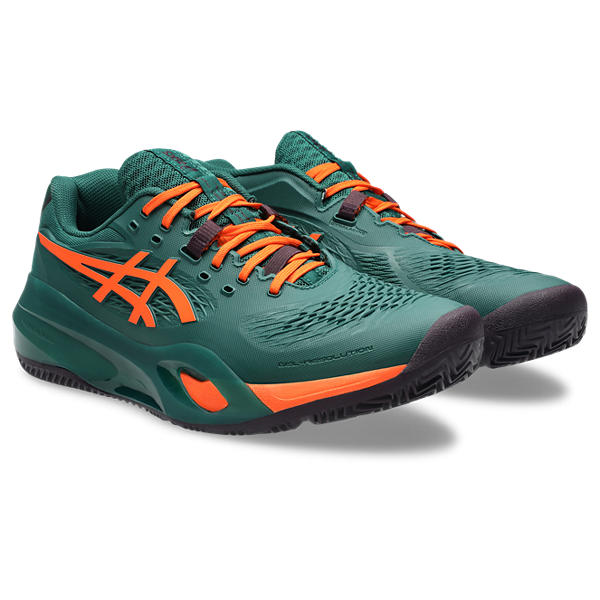 Asics Gel-Resolution X Padel Jewel Green/Energy Orange