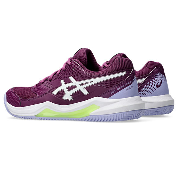 Asics Gel Dedicate 8 Padel Deep Mauve/White