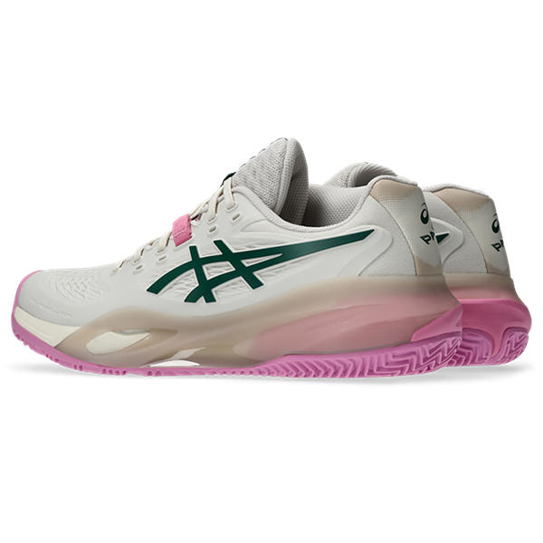 Asics Gel-Resolution X Padel Soft Oat/Jewel Green