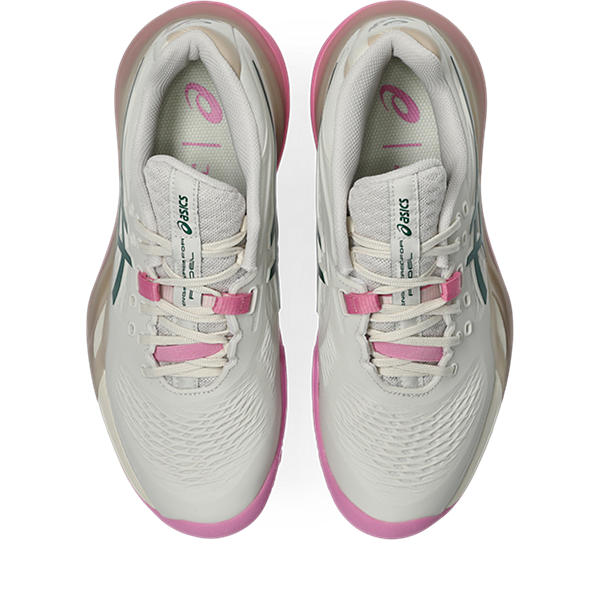 Asics Gel-Resolution X Padel Soft Oat/Jewel Green