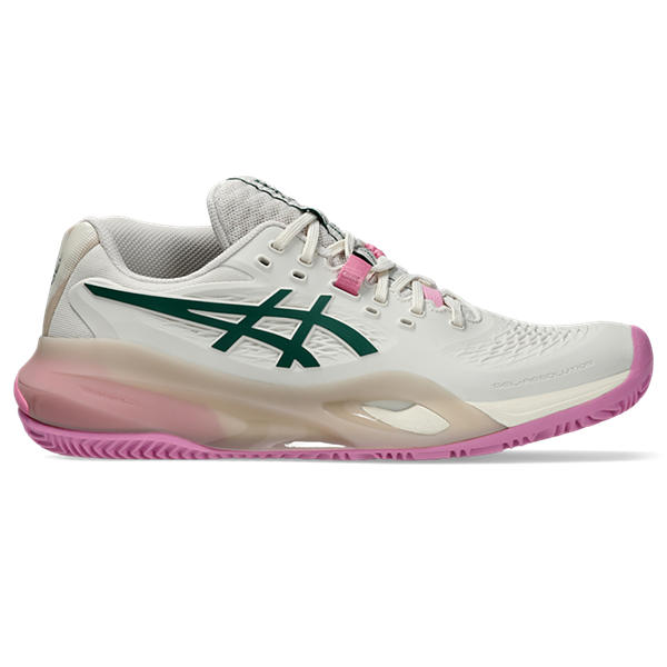 Asics Gel-Resolution X Padel Soft Oat/Jewel Green