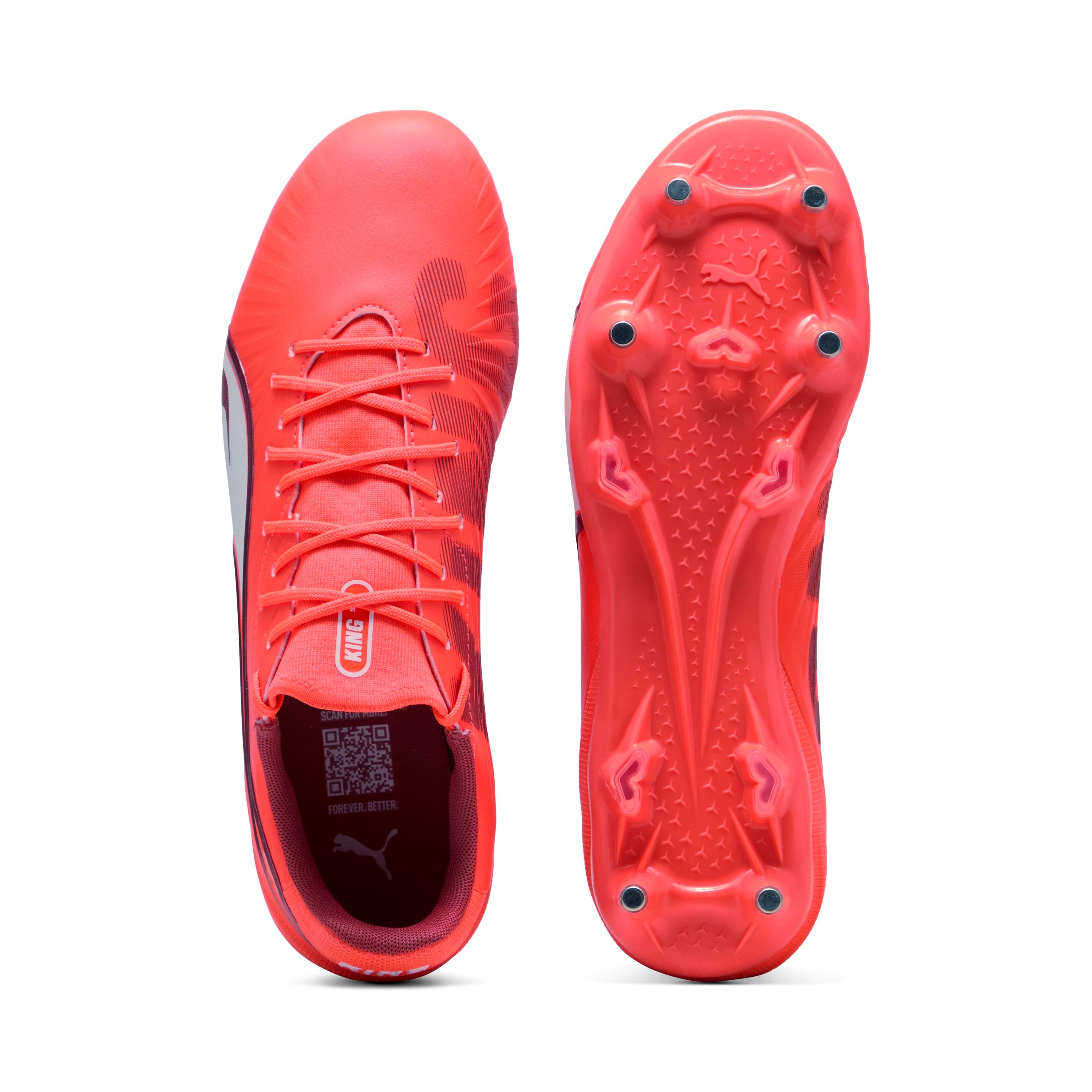 Puma King Match MxSG Glowing Red - SportSA