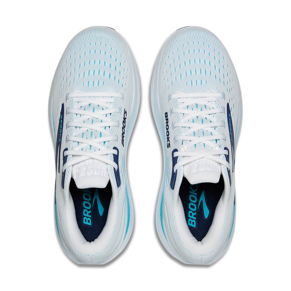 Brooks Ghost Max 3 Bright White/Beacon Blue/Teal