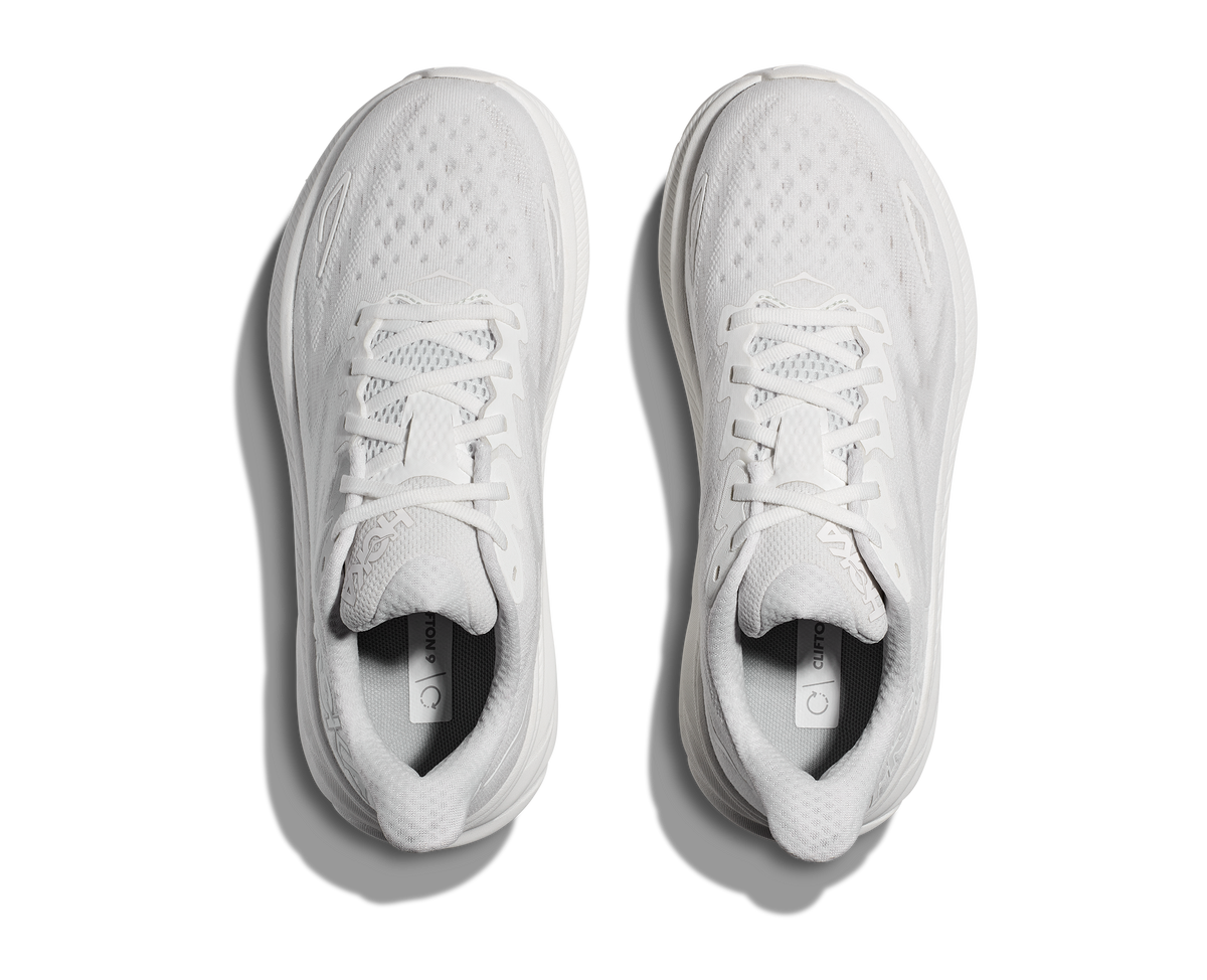 Hoka Clifton 9 White White Men