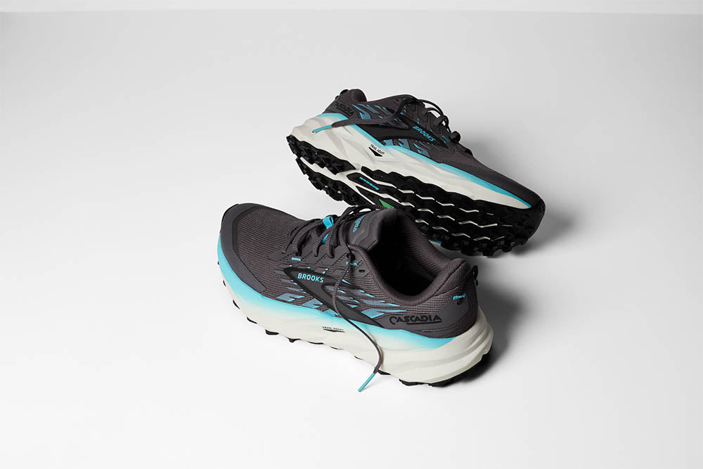 Brooks Cascadia 19 Rabbit/Black/BlueFish