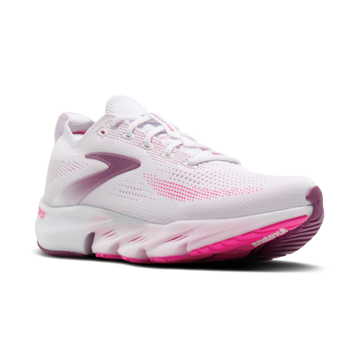 Brooks Glycerin Flex White/Cyber Pink