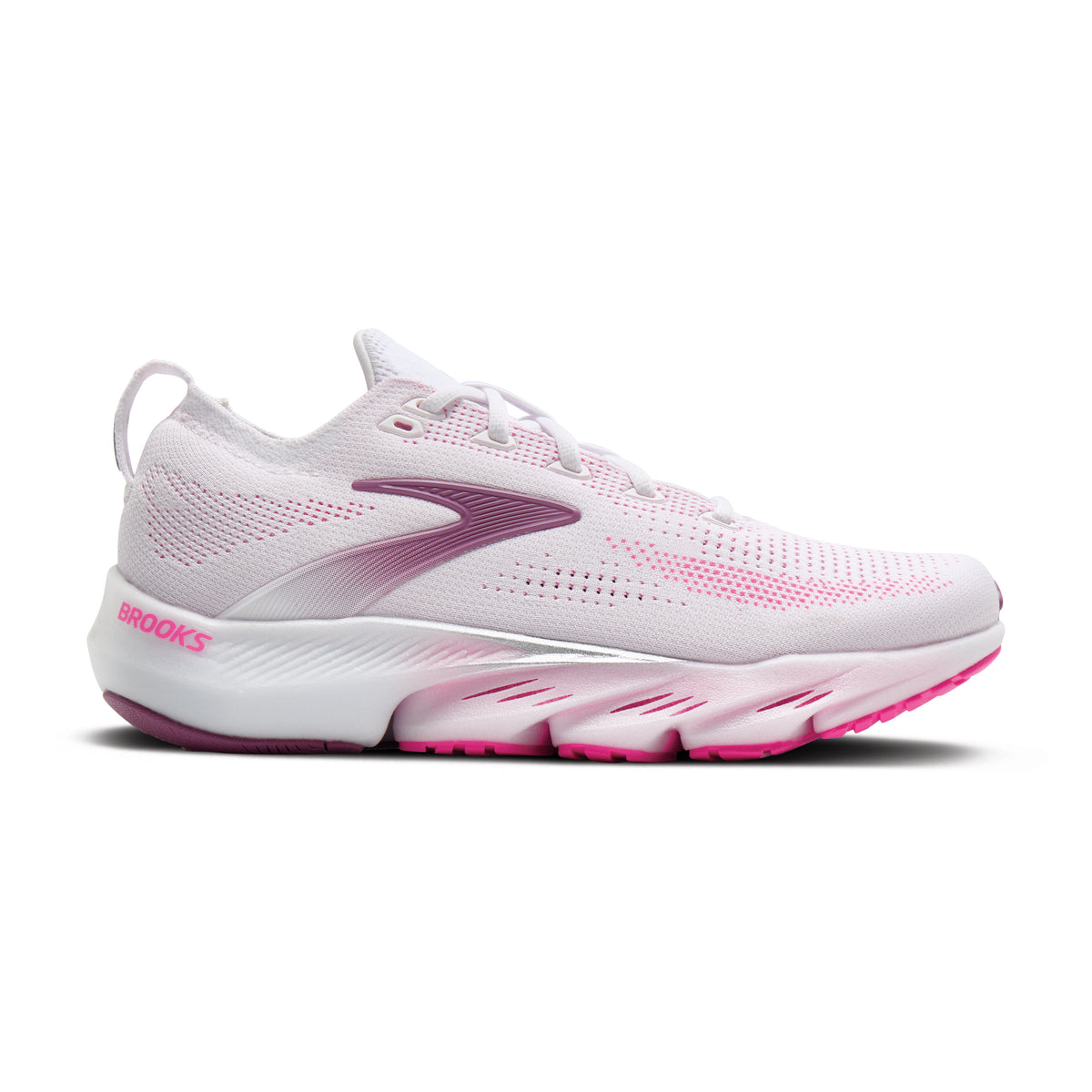 Brooks Glycerin Flex White/Cyber Pink