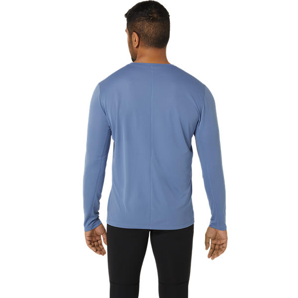 Asics Core LS Top Men&#39;s Long Sleeve Shirt Denim Blue