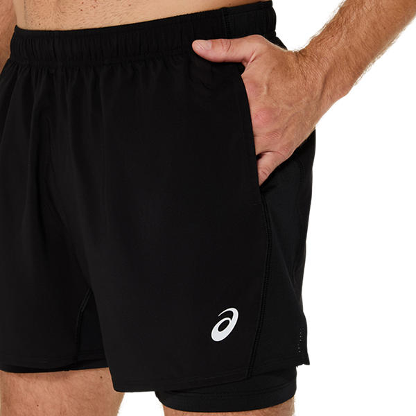 Asics Core 2N1 5IN Short Performance Black