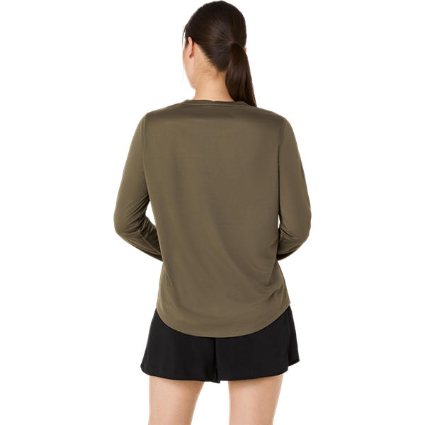 Asics Core LS Top Dark Olive