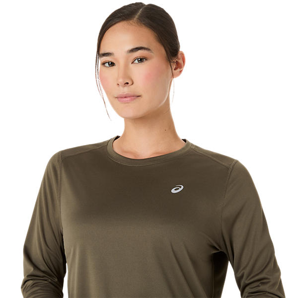 Asics Core LS Top Dark Olive