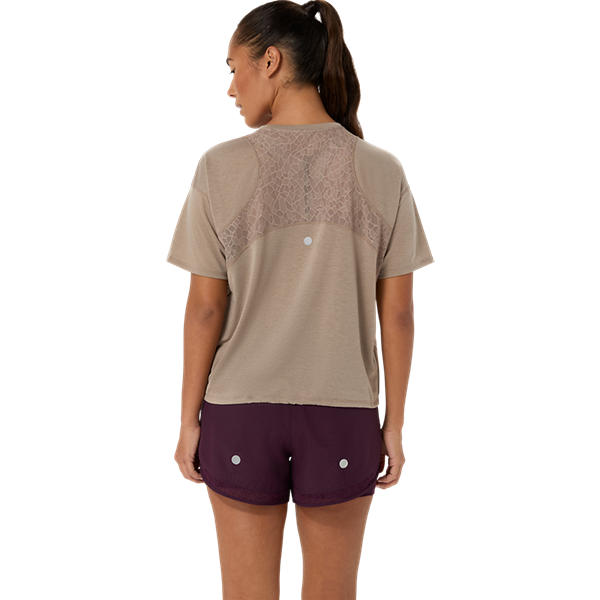 Asics Nagino Run SS Top Greige