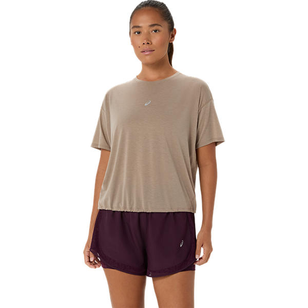 Asics Nagino Run SS Top Greige
