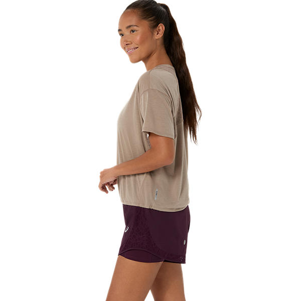 Asics Nagino Run SS Top Greige