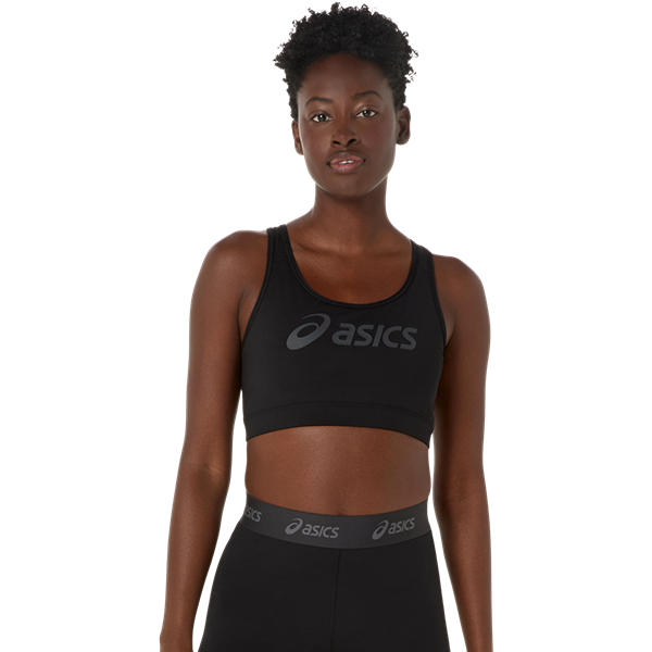 Asics Essential Asics Logo Padless Bra Performance Black
