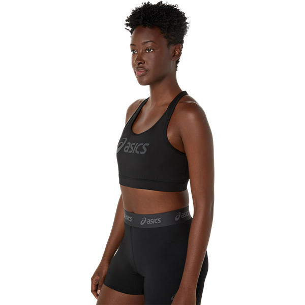 Asics Essential Asics Logo Padless Bra Performance Black