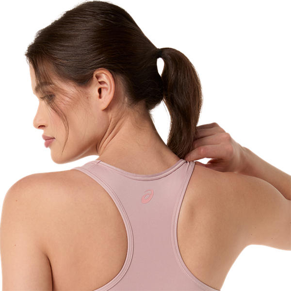 Asics Essential Asics Logo Bra Morganite