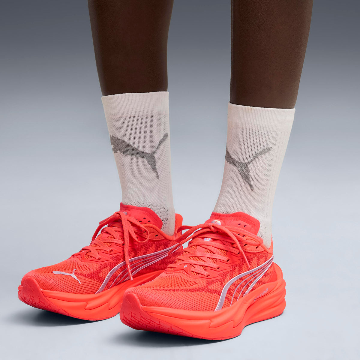 Puma Deviate NITRO 4 Ultra Red Women