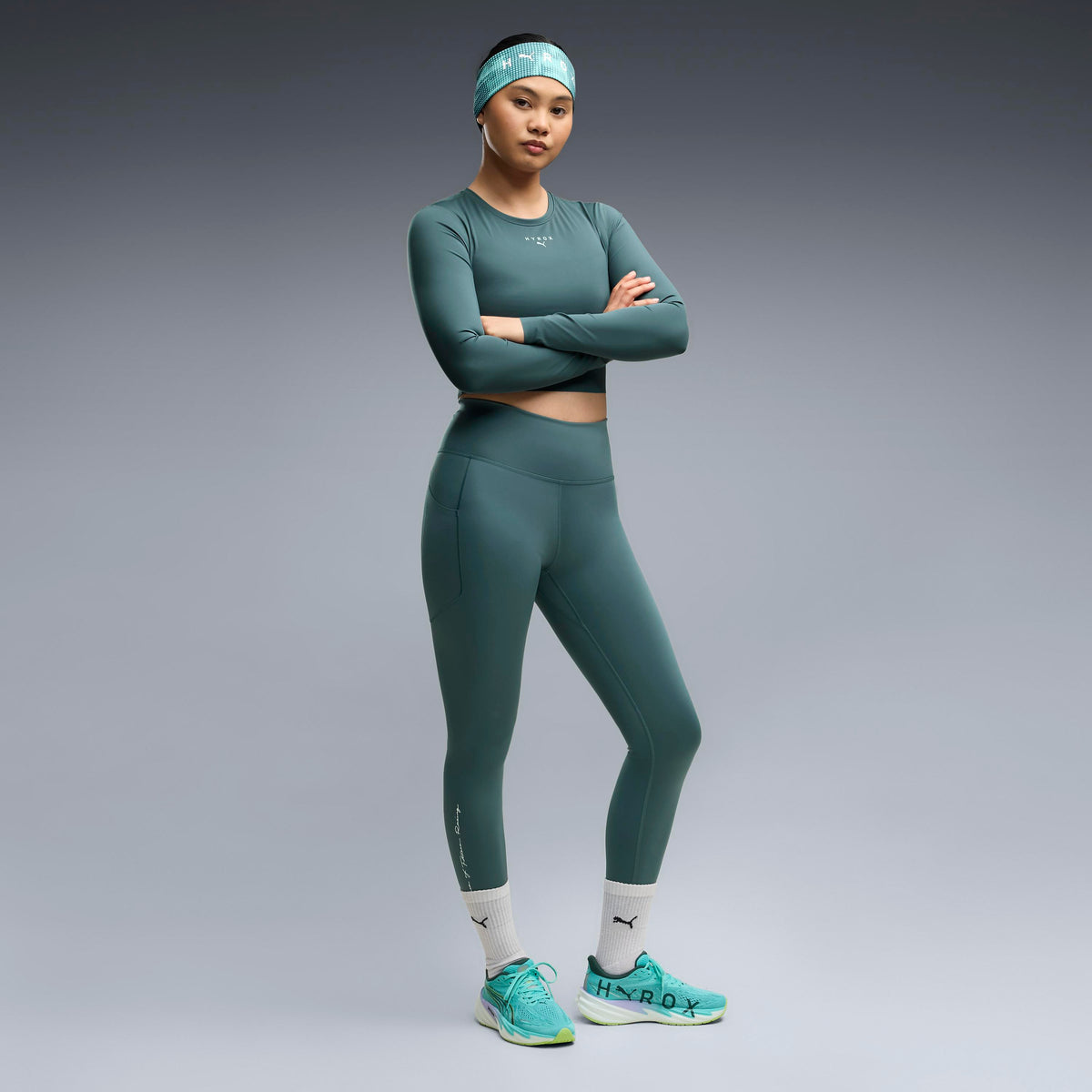 Puma Velocity NITRO™ 5 x HYROX Intense Mint-Light Lavender Women