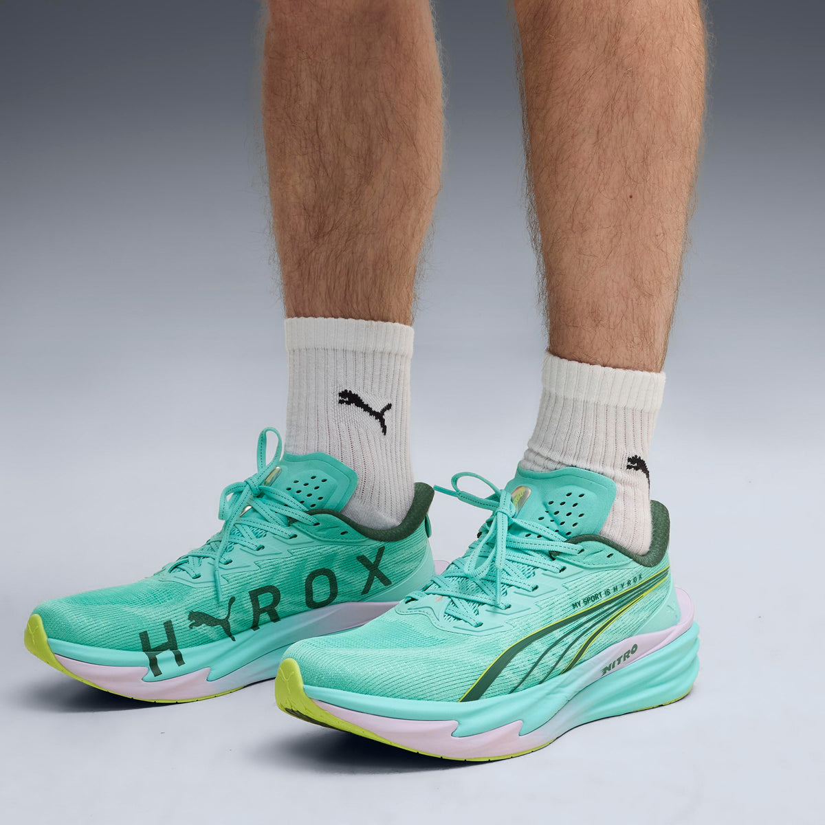 Puma Deviate NITRO™ 4 x HYROX Intense Mint-Light Lavender Men