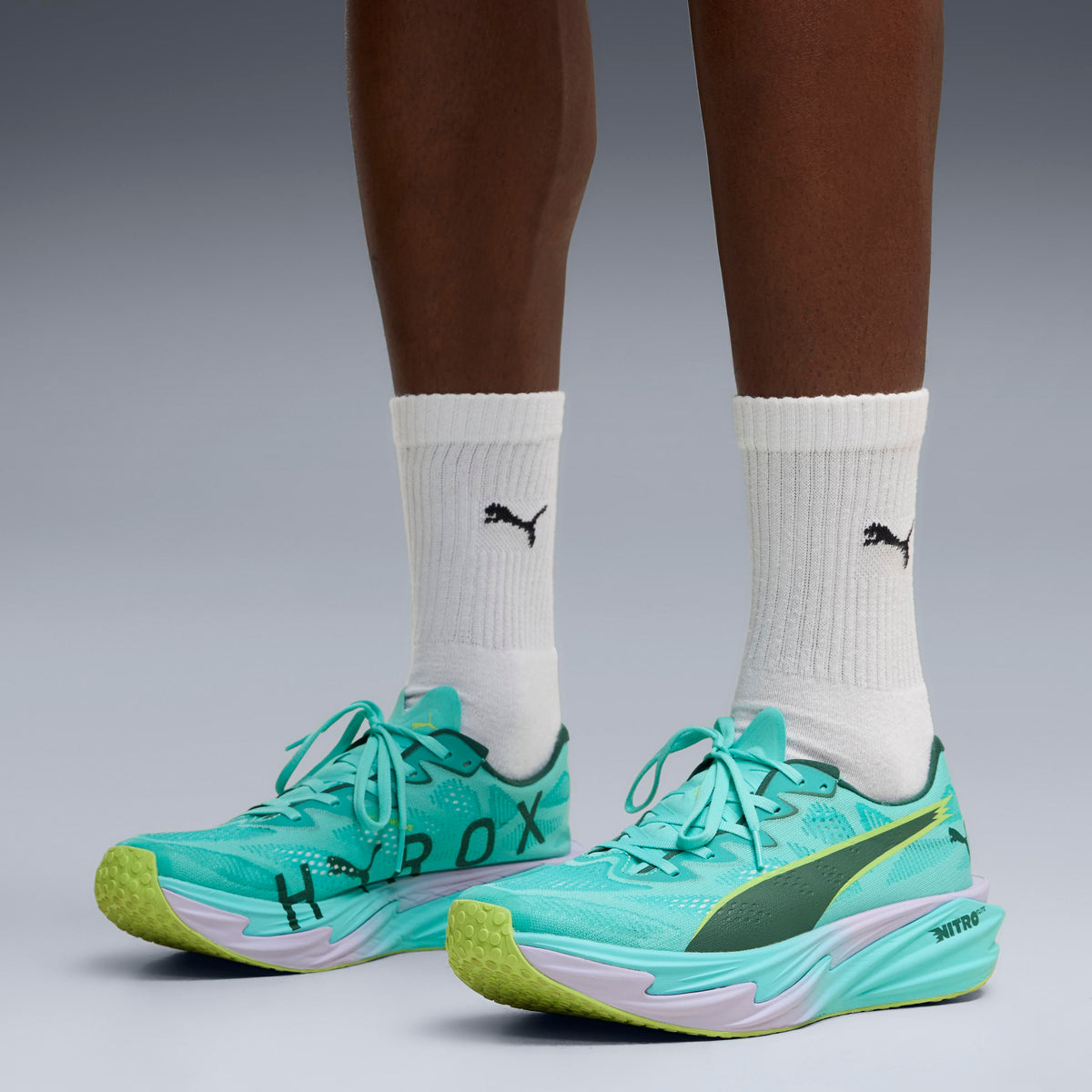 Puma Deviate NITRO™ Elite 4  x HYROX Intense Mint-Light Lavender Men