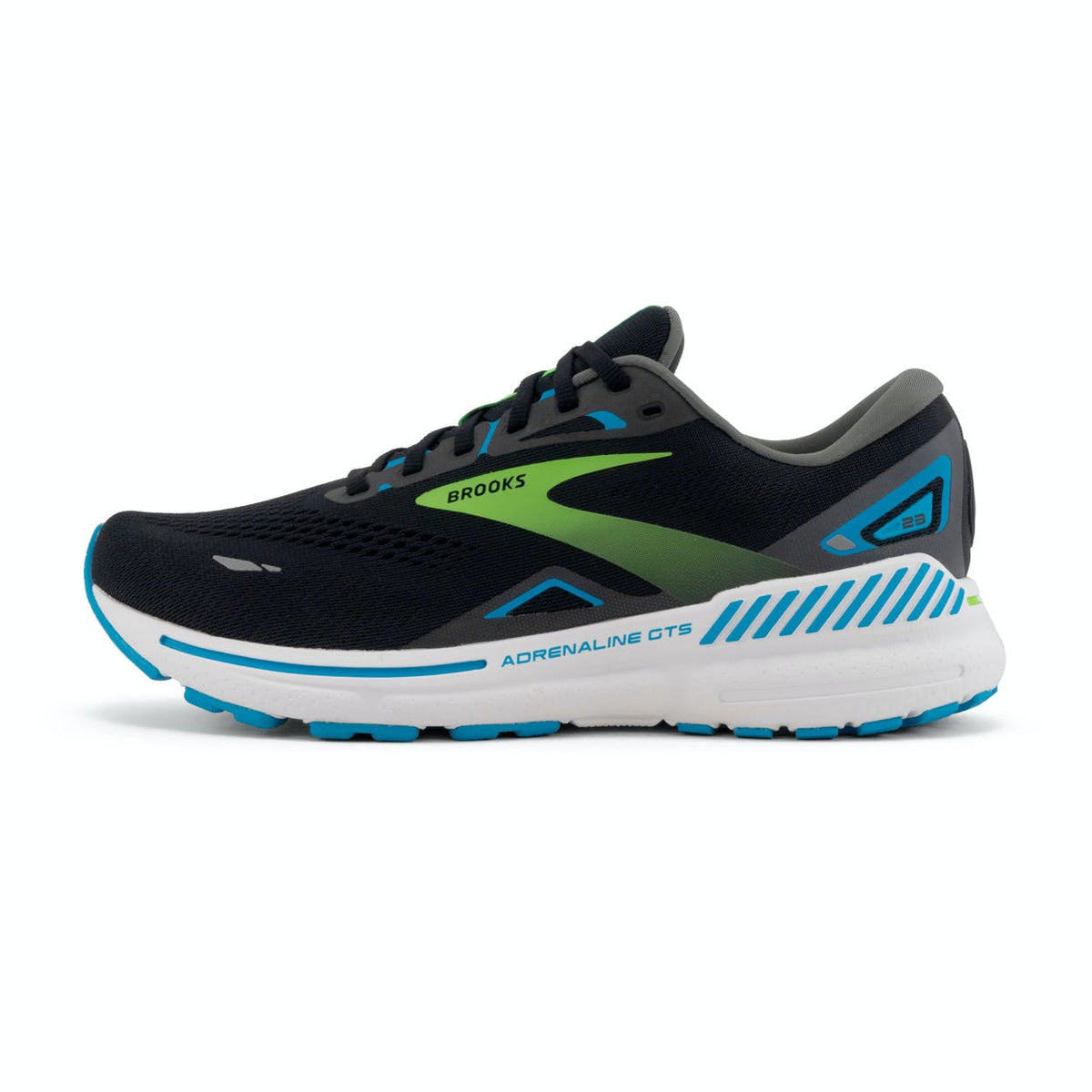 Brooks Adrenaline GTS 23 Black/Hawaiian Wide 2E