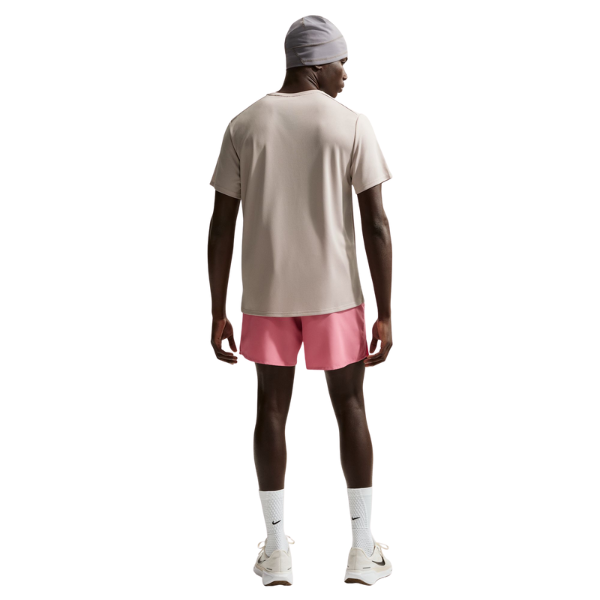 Nike Miler Dri-FIT UV Short-Sleeve Running Top Moon Particle