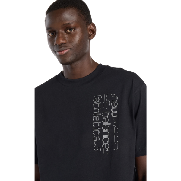 New Balance Reflective T-Shirt Black