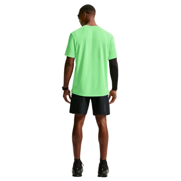 Nike Miler Dri-FIT UV Short-Sleeve Running Top Illusion Green/Cucumber Calm