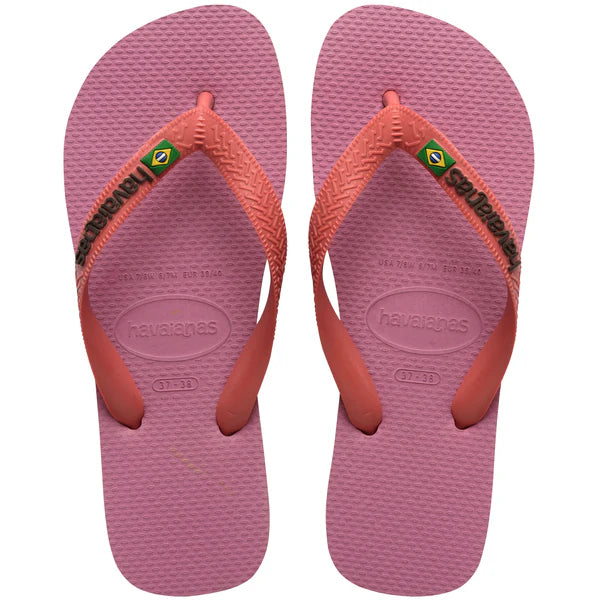 Havaianas Brazil Logo Rose Chiffon