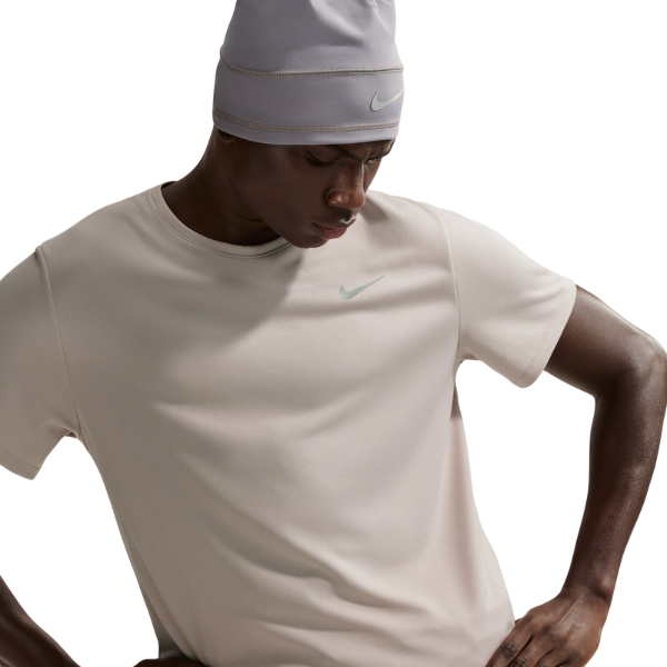 Nike Miler Dri-FIT UV Short-Sleeve Running Top Moon Particle