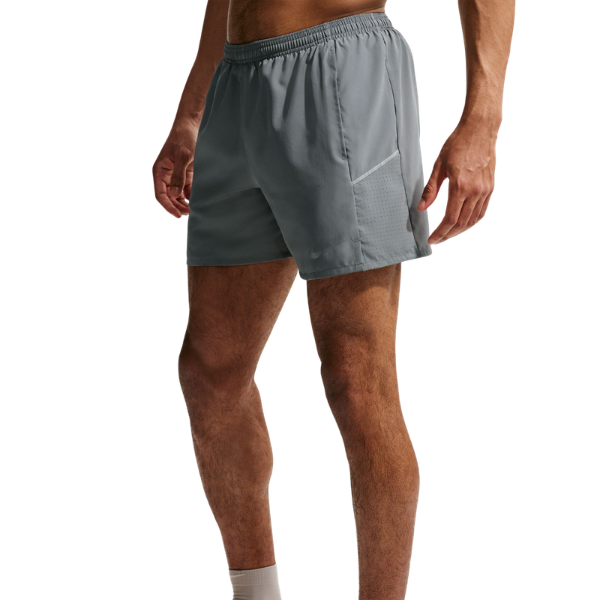 Nike Miler Dri-FIT 5" Brief-Lined Running Shorts Smokey Grey