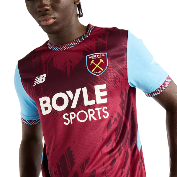 New Balance West Ham United 26/27 Home Short Sleeve Jersey