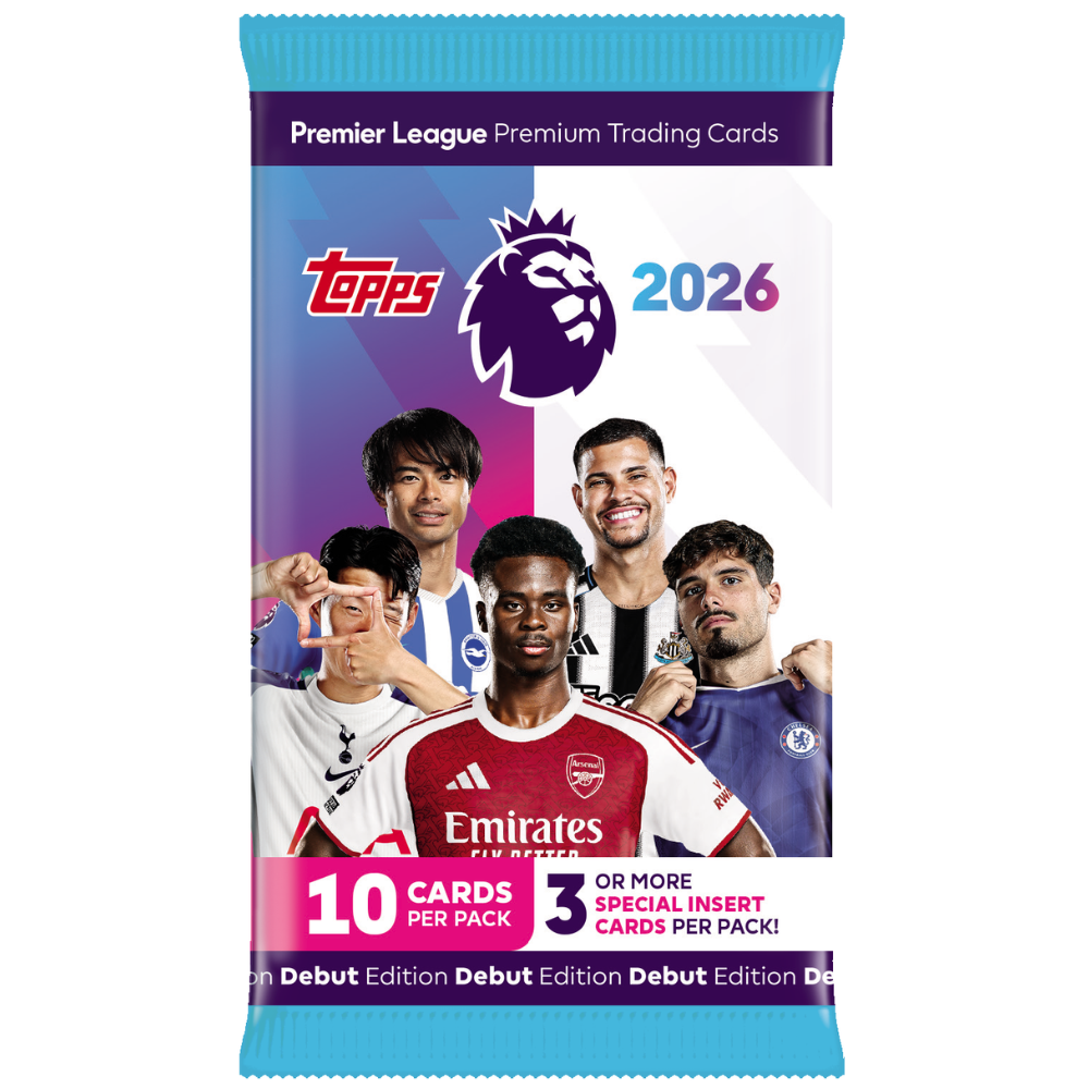 Premier League 2026 Premium Booster Trading Cards
