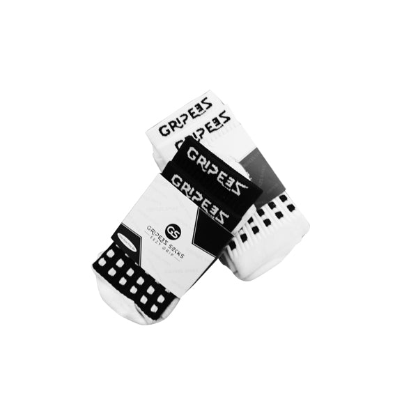 Gripeez Grip Socks White
