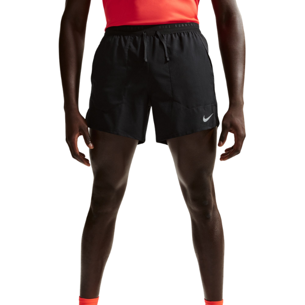 Nike Stride Dri-FIT 12.5cm (approx.) Brief-Lined Running Shorts Black
