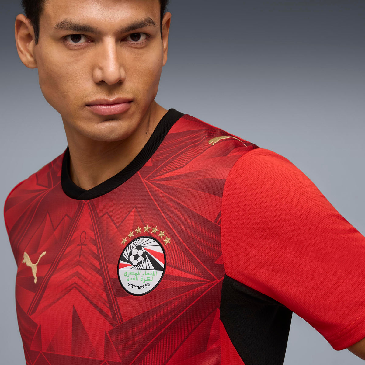 Puma Egypt 26 Home Jersey Red