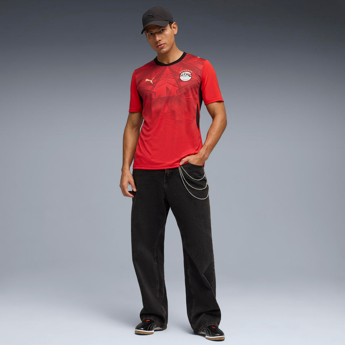 Puma Egypt 26 Home Jersey Red