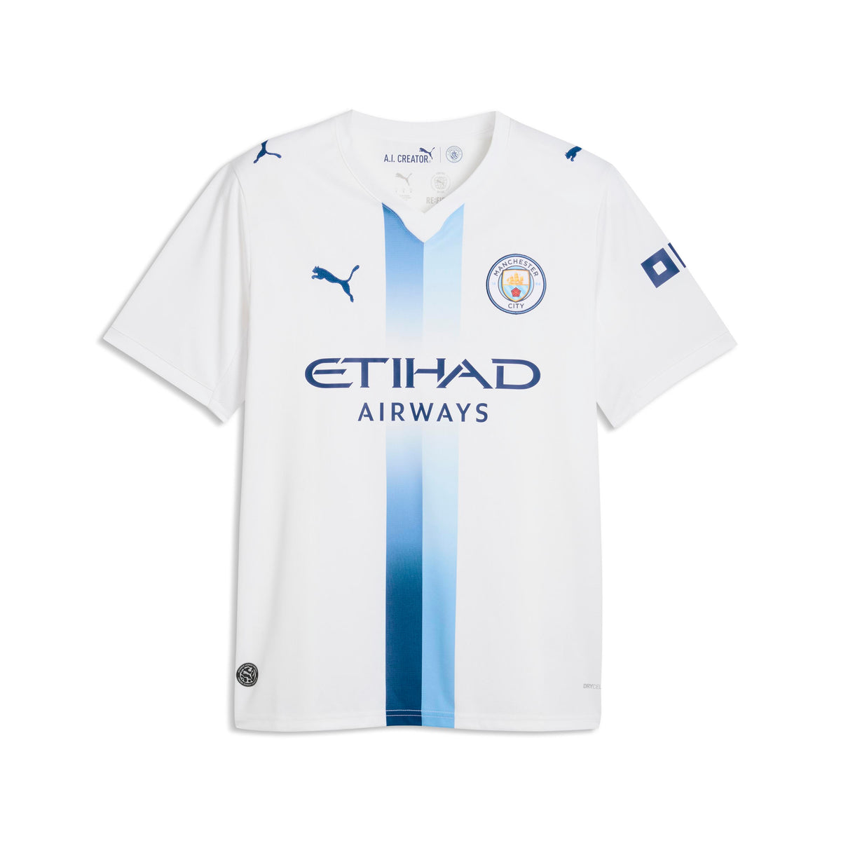 Puma Manchester City 26/27 Third Jersey White-Blazing Blue