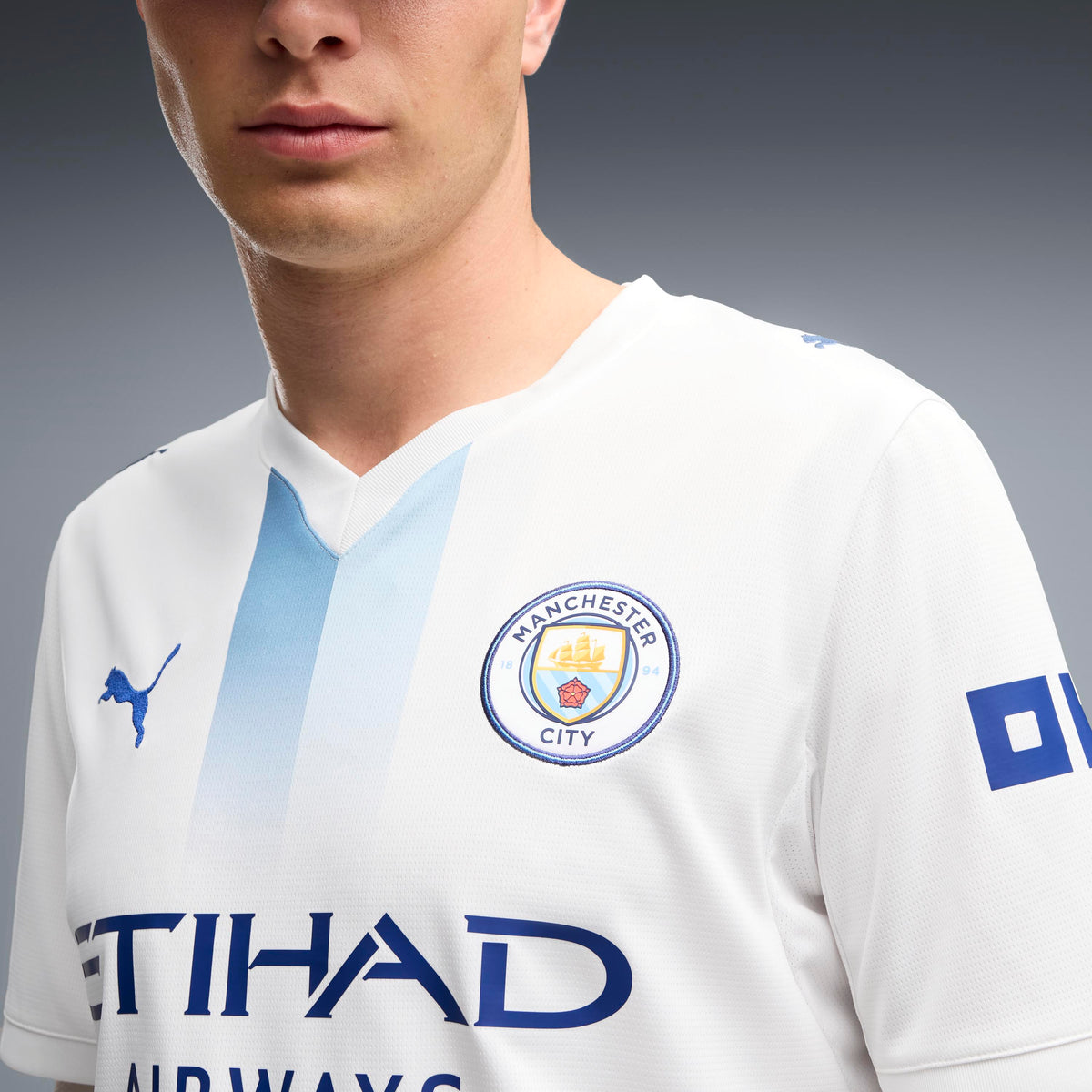 Puma Manchester City 26/27 Third Jersey White-Blazing Blue