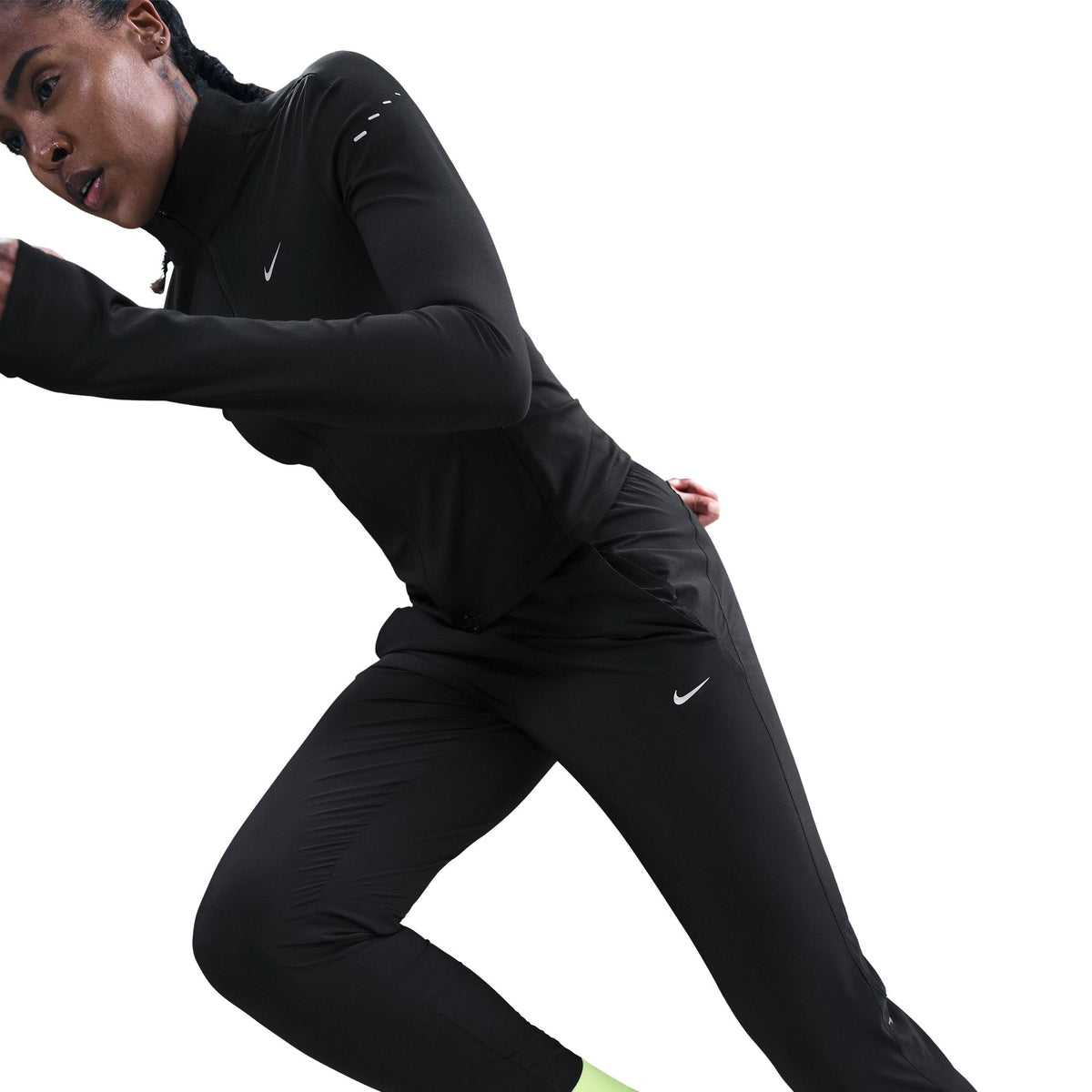 Nike Tempo Dri-FIT Mid-Rise 7/8 Running Trousers