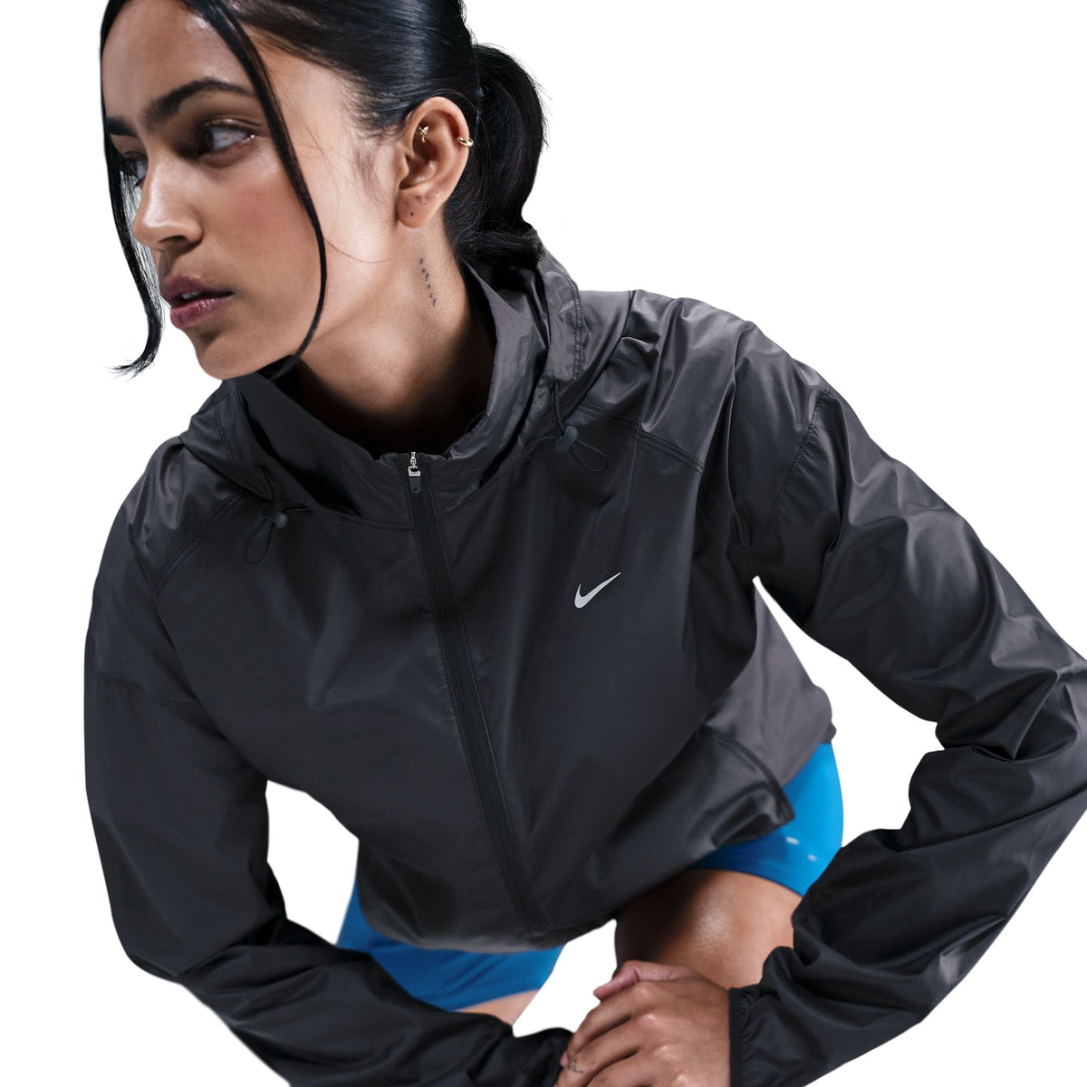 Nike Tempo Repel Running Jacket Black