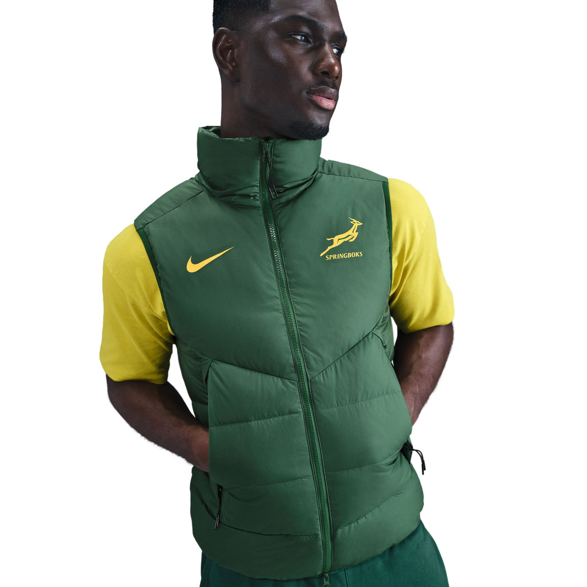 Nike Springboks Rugby Sideline Fill Vest