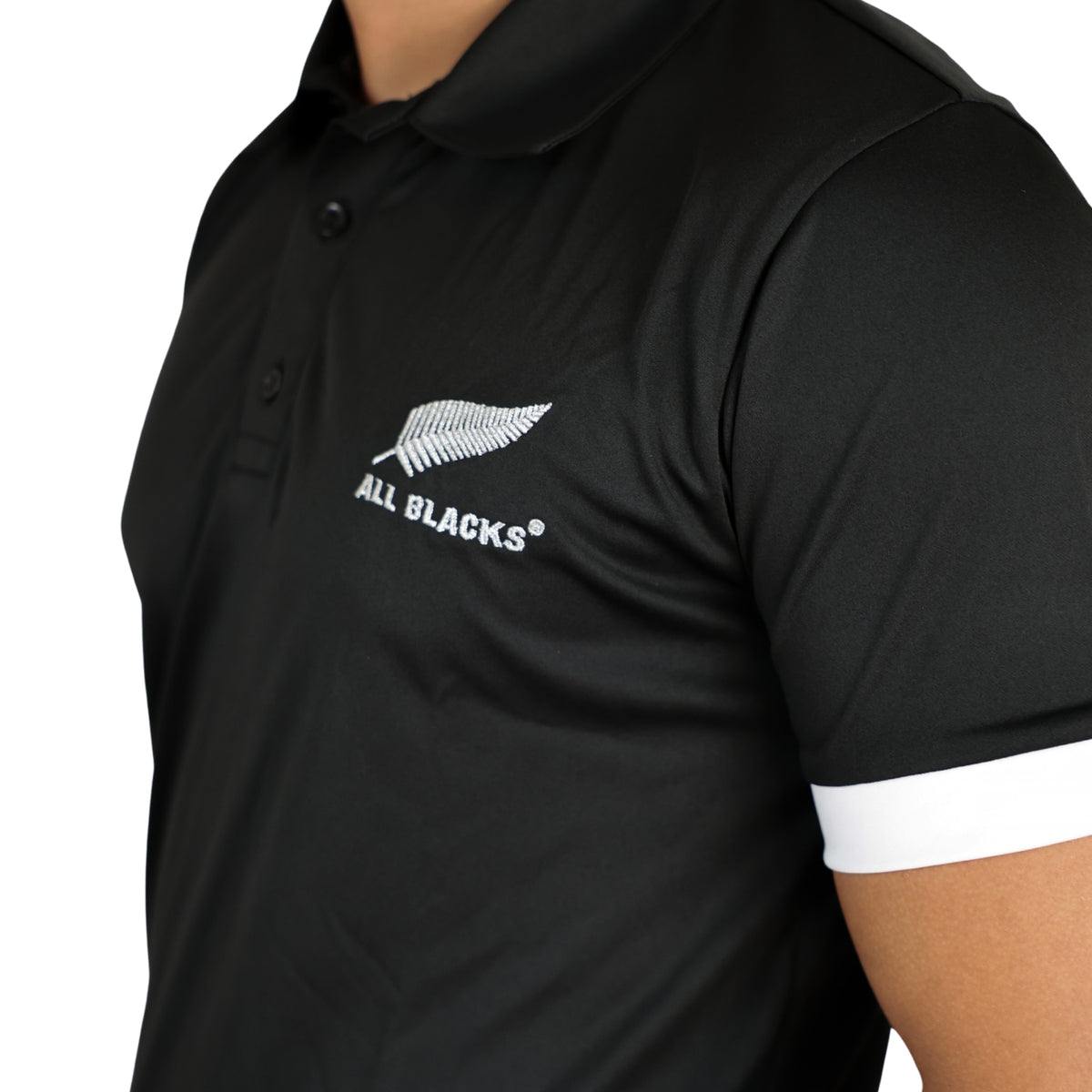 All Blacks Rugby Golf Shirt