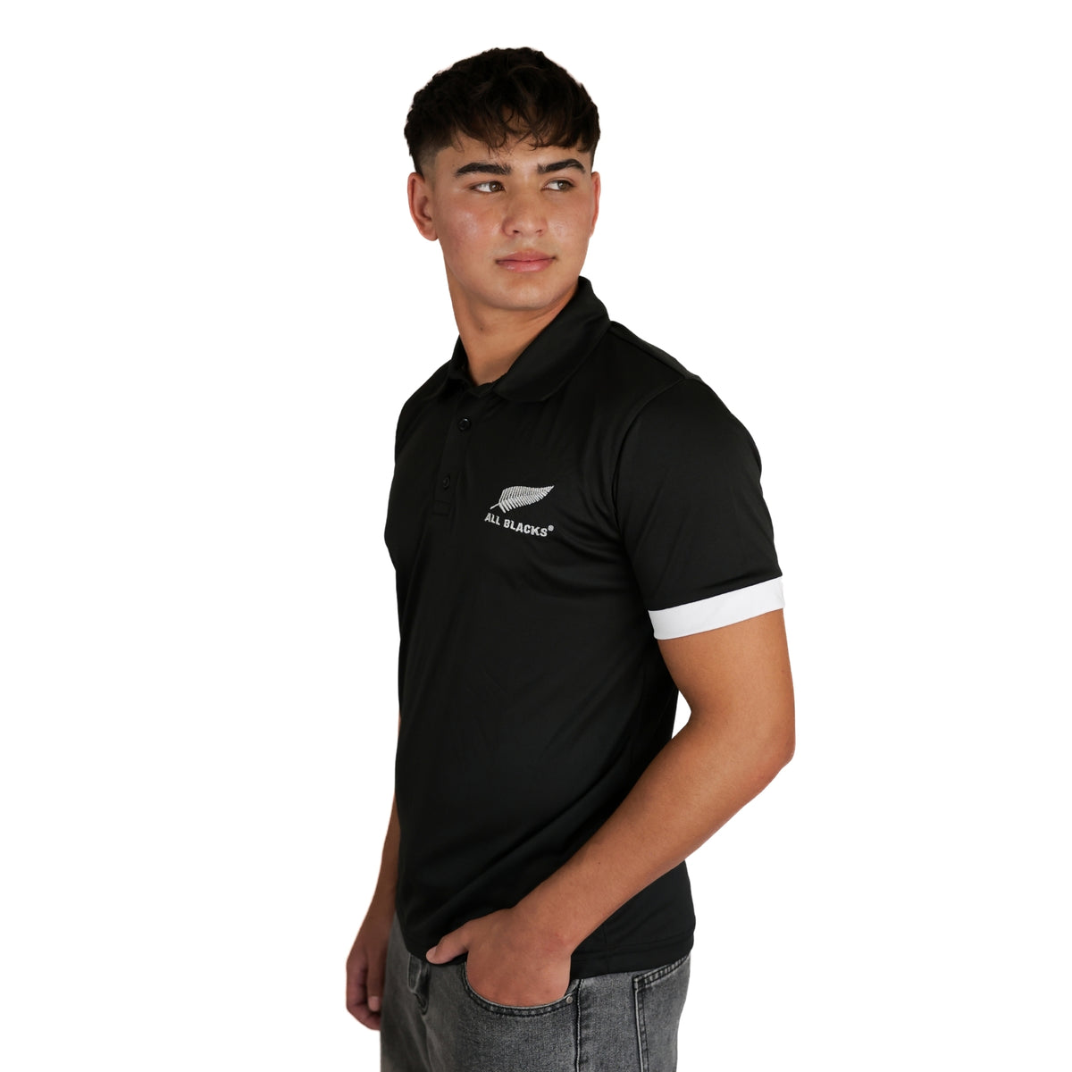All Blacks Rugby Golf Shirt