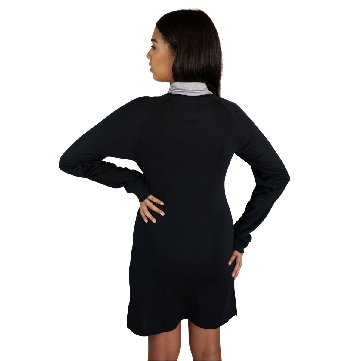 All Blacks Long Sleeve Dress