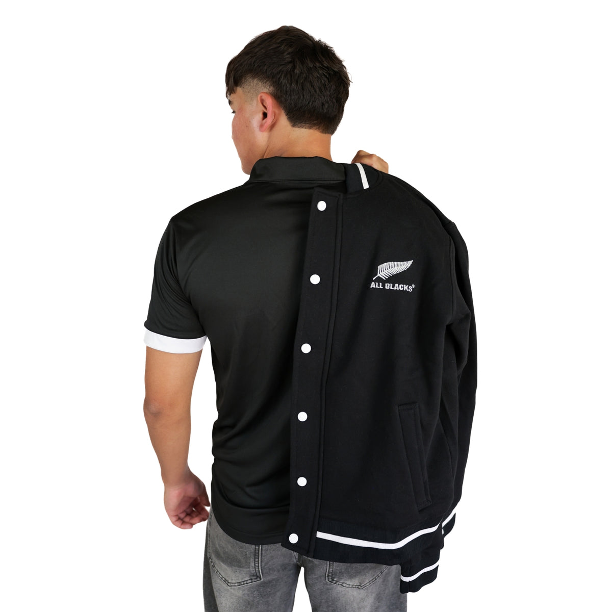 All Blacks Varsity Jacket