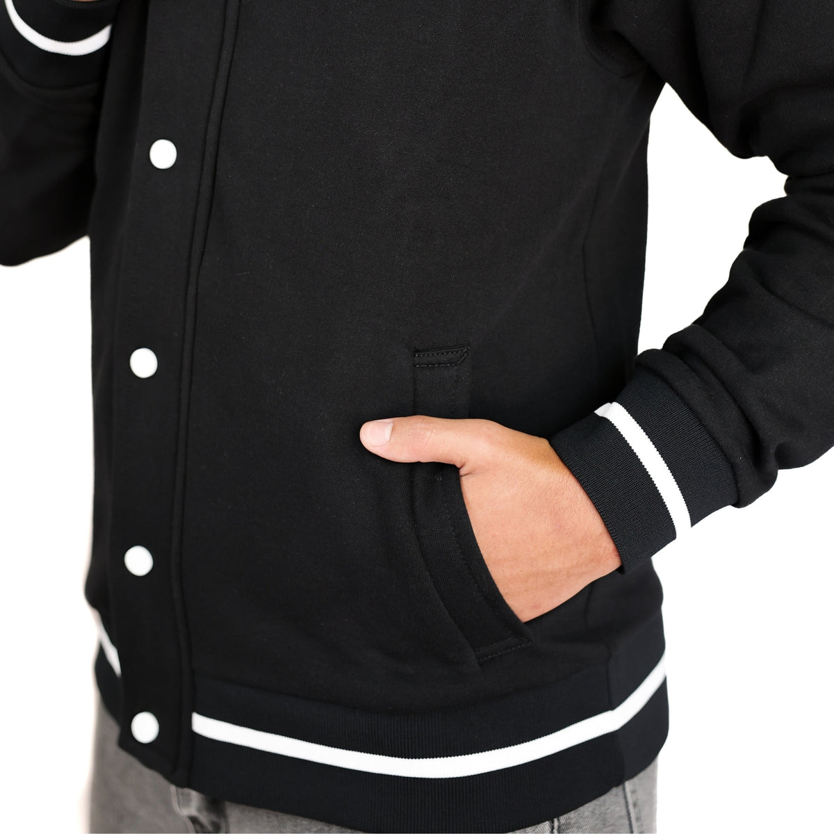 All Blacks Varsity Jacket