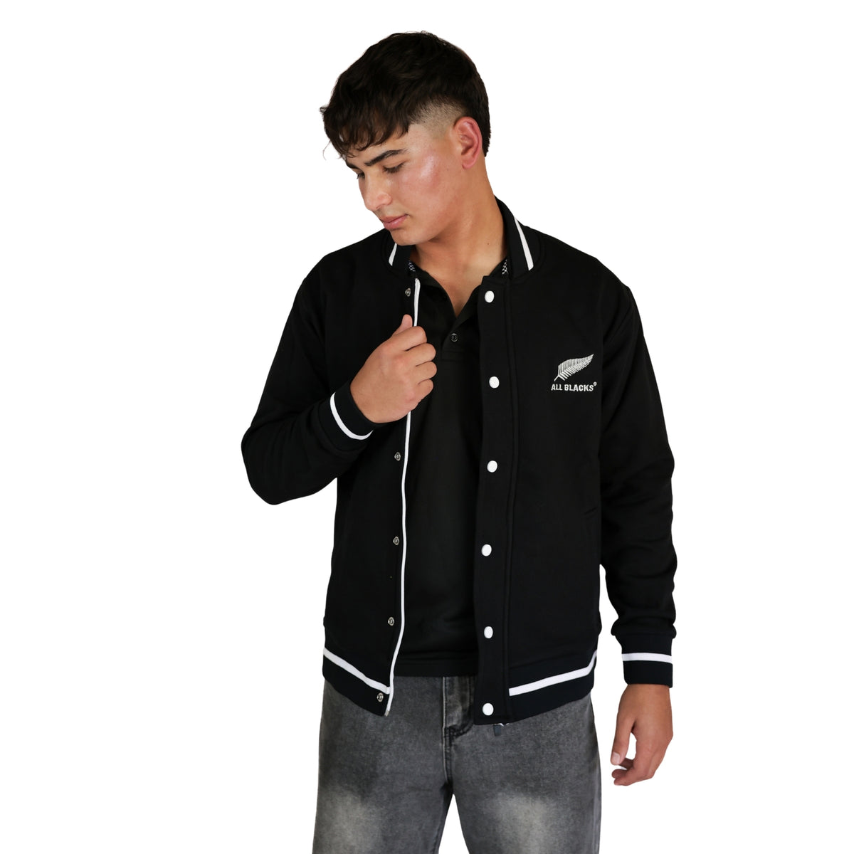 All Blacks Varsity Jacket