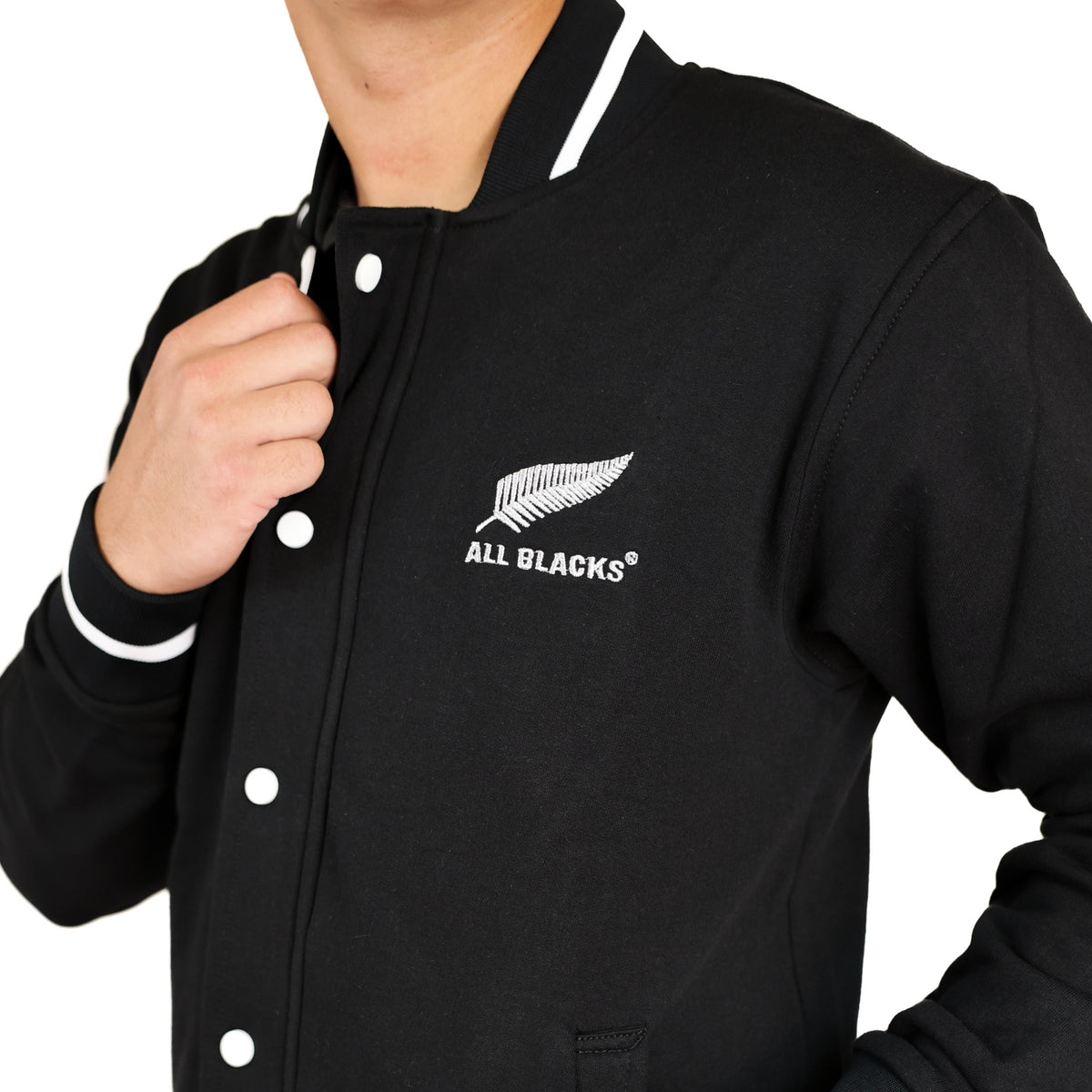 All Blacks Varsity Jacket